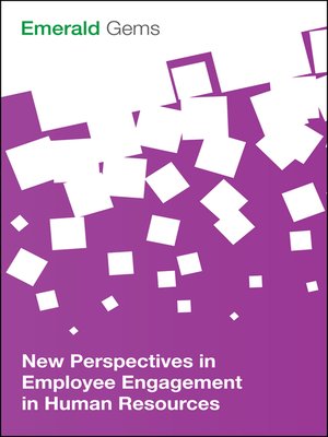 cover image of New Perspectives in Employee Engagement in Human Resources